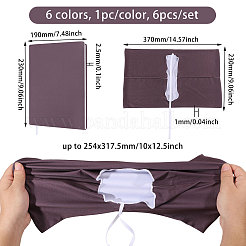 Elastischer Buchumschlag aus Polyester&nbsp;DIY-WH0504-885C