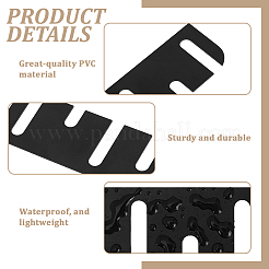 Spessori per cerniere delle porte in plastica&nbsp;FIND-WH0173-519A