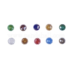 10 Farben Glasperlen&nbsp;EGLA-JP0001-01-8mm