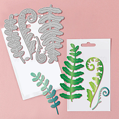 2pcs 2 Arten Kohlenstoffstahl Stanzschablonen&nbsp;DIY-WH0309-1894
