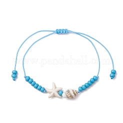 Armbänder aus synthetischem Türkis&nbsp;BJEW-MZ00331