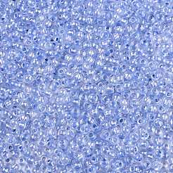 6/0 transparente Innenfarben Glas Rocailles runde Perlen&nbsp;X1-SEED-N006-004E
