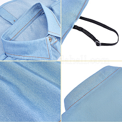 Colletto finto staccabile in tessuto da donna&nbsp;DIY-WH20048-036B