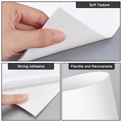 Panneau latéral simple en silicone&nbsp;AJEW-BC0006-18
