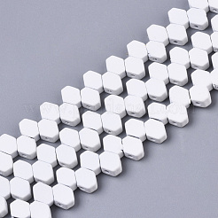 Maglie multi-filo di ematite sintetica non magnetica verniciate a spruzzo&nbsp;G-R468-07-M