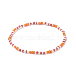 Bracelets extensibles de perles en verre&nbsp;BJEW-JB09095