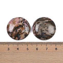 Natürliche Rhodonit-Cabochons&nbsp;G-H1596-FR-25mm-13