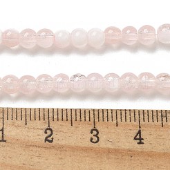 Fili di perline di vetro crepla&nbsp;GLAA-U001-4mm-12