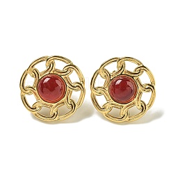 Pendientes de ojo de gato&nbsp;EJEW-G400-61G