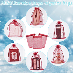 30 stücke große organza beutel tragbare schuhe tasche reise lagerung kordelzug taschen&nbsp;OP-SP0001-03A-04