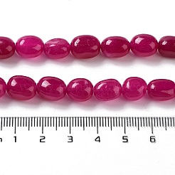 Natürliche weiße Jade perlen Stränge&nbsp;X-G-E614-B01-04