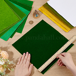 12 stücke 12 farben polyamid künstliche garten gras matte sand tisch modell&nbsp;DIY-BC0016-42