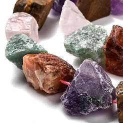 Fili di perline di pietre preziose miste naturali grezze grezze&nbsp;G-J388-06