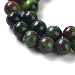 Gefärbte natürliche malaysia jade perlen stränge&nbsp;X-G-G021-02B-06