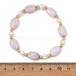 Armbänder aus natürlichem Kunzit&nbsp;BJEW-JB14124-02