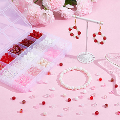 750 kit di perline fai da te per San Valentino in 15 stili&nbsp;DIY-SP0006-64A
