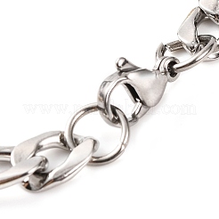 Figaro-Kettenarmbänder aus 304er Edelstahl für Damen&nbsp;BJEW-G711-11GP