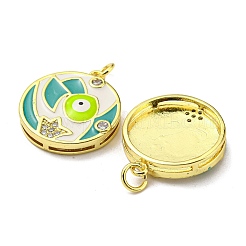 Pendentifs en laiton doré&nbsp;KK-L209-009G-02
