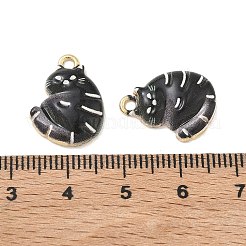 Pendentifs d'émail en alliage&nbsp;ENAM-K076-35G-08
