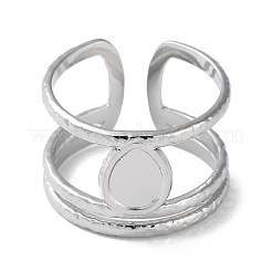 Composants de bague de manchette ouverte en acier inoxydable 304 anti-ternissement&nbsp;X-STAS-Q308-06P