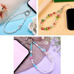 Sangles mobiles en plastique&nbsp;HJEW-SZ0001-47F