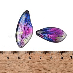 4 Stück transparente Schmetterlingsflügel-Anhänger aus Epoxidharz&nbsp;RESI-C057-04C