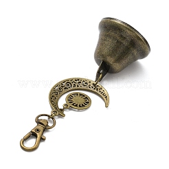 Decorazione pendente in campana di ferro&nbsp;HJEW-JM02450
