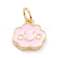 Echte 18 Karat vergoldete Messing Charms&nbsp;KK-L206-007A-G