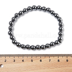 Terahertz Steinperlen Stretch Armbänder&nbsp;BJEW-L666-01E