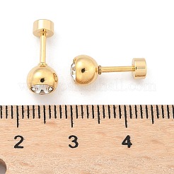 Ohrläppchenstöpsel aus Edelstahl 304&nbsp;STAS-I113-25G