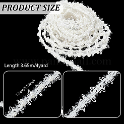 4 yard di poliestere con perline di plastica per lavori di cucito fai da te&nbsp;OCOR-GA0003-03