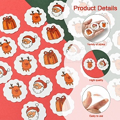 100 x Geschenkanhänger aus Papier mit Weihnachtsmotiven&nbsp;CDIS-FS0001-17