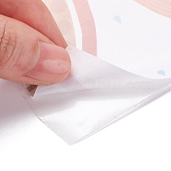 Rollo de pegatinas de borde de tablón de anuncios de arco iris&nbsp;DIY-K038-02