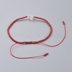 Braccialetti di perline intrecciati con fili di nylon&nbsp;BJEW-JB04809-04