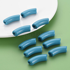 Perline acrilico opaco&nbsp;MACR-S372-001B-18-4530
