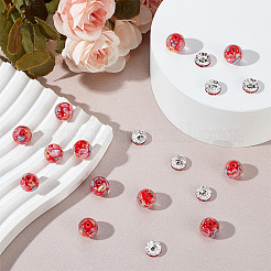 Kit fai da te per la creazione di gioielli con perline di fiori&nbsp;DIY-GO0001-80B
