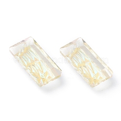 Pendentifs en strass en verre gaufré&nbsp;GLAA-J101-07A