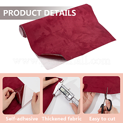 Tissus de velours&nbsp;DIY-WH0622-356A-05