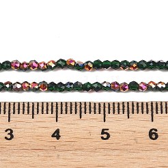 Perles de verre électroplaquées stradns&nbsp;EGLA-H114-01M