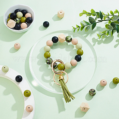 DIY Perlen Schlüsselanhänger Armband Bastelset&nbsp;DIY-CA0004-42