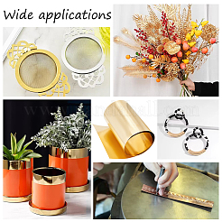 Messingblech&nbsp;DIY-WH0033-40LG-01