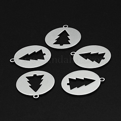 Pendentifs de Noël en acier inoxydable 201 anti-ternissement&nbsp;STAS-R111-JA671