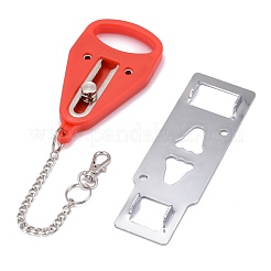 2 stücke kunststoff mit metall tragbare türschloss home security&nbsp;FIND-AR0001-18A