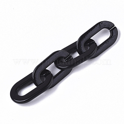 Opake Acryl Verknüpfung Ringe&nbsp;OACR-N009-002A-D01