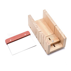 Set di utensili per tagliare il sapone in bambù&nbsp;DIY-F057-02