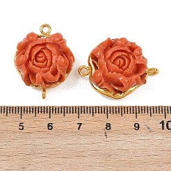 Harzblumen-Verbindungsanhänger&nbsp;KK-H516-01G