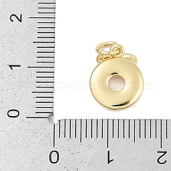 Messing Emaille Anhänger / charms&nbsp;KK-Q028-12B-G