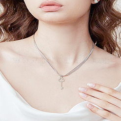10 Stück 201 Edelstahlanhänger&nbsp;STAS-LP0003-62