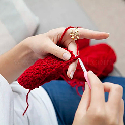 12 Stück 3 Farben Legierung Blattzweig offene Manschette Fingerringe Set für Frauen&nbsp;RJEW-HY0001-02