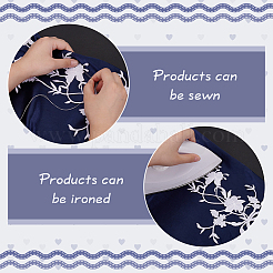 Blumen-Spitzenapplikationen aus Polyester-Stickerei&nbsp;DIY-WH0504-262